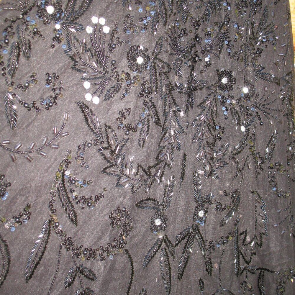 MAC DUGGAL 93898 Black Strapless Embellished A Line Dress - Picture 8 of 13